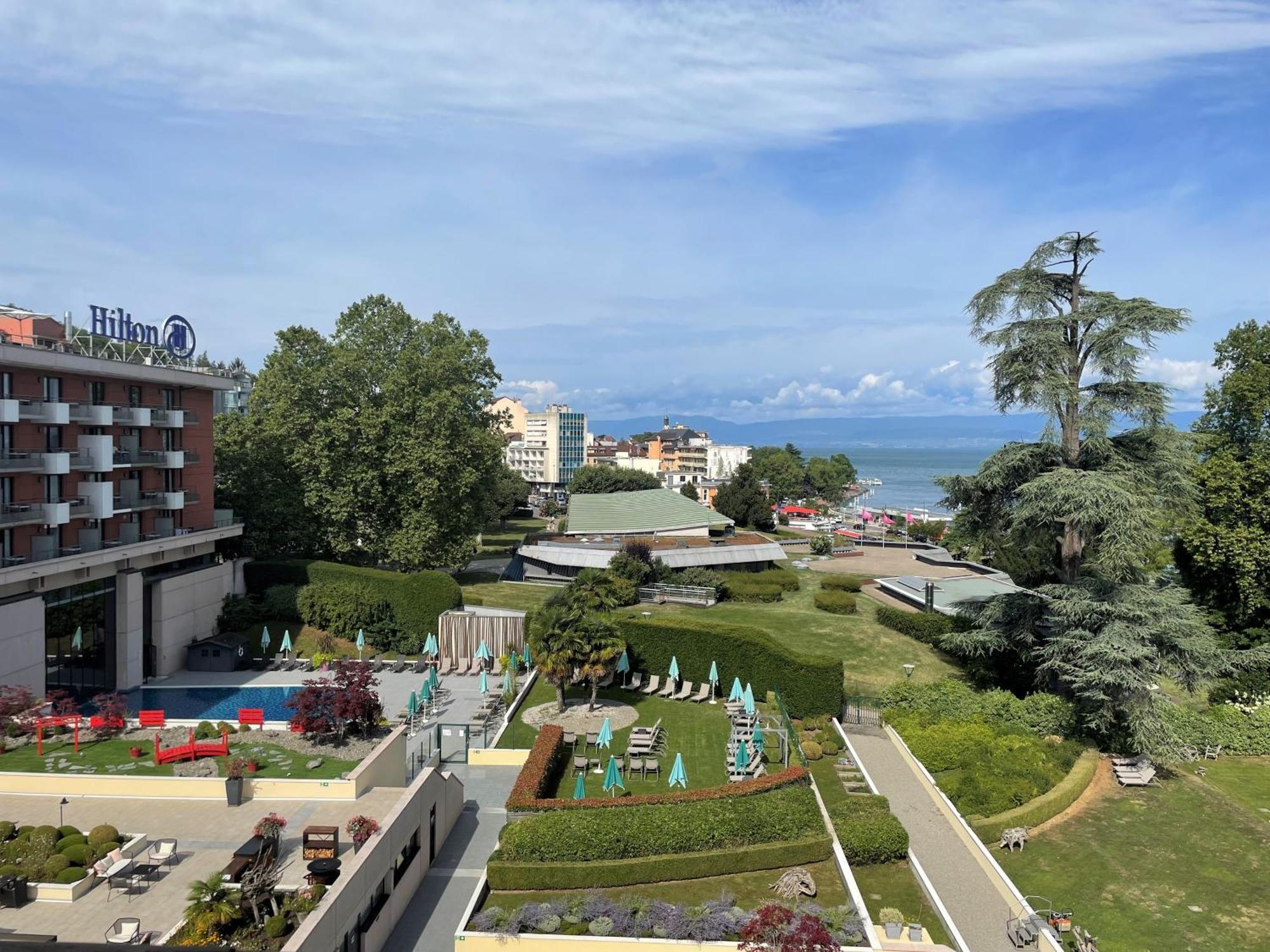 Hilton Evian Les Bains Hotel Buitenkant foto