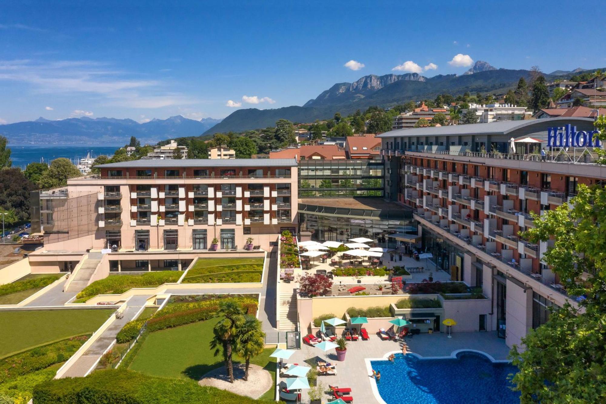 Hilton Evian Les Bains Hotel Buitenkant foto